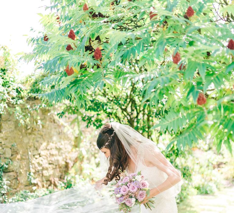 Bride in Rosa Clara