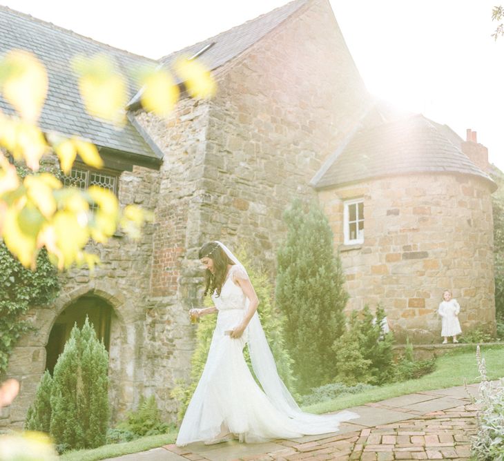 Bride in Rosa Clara