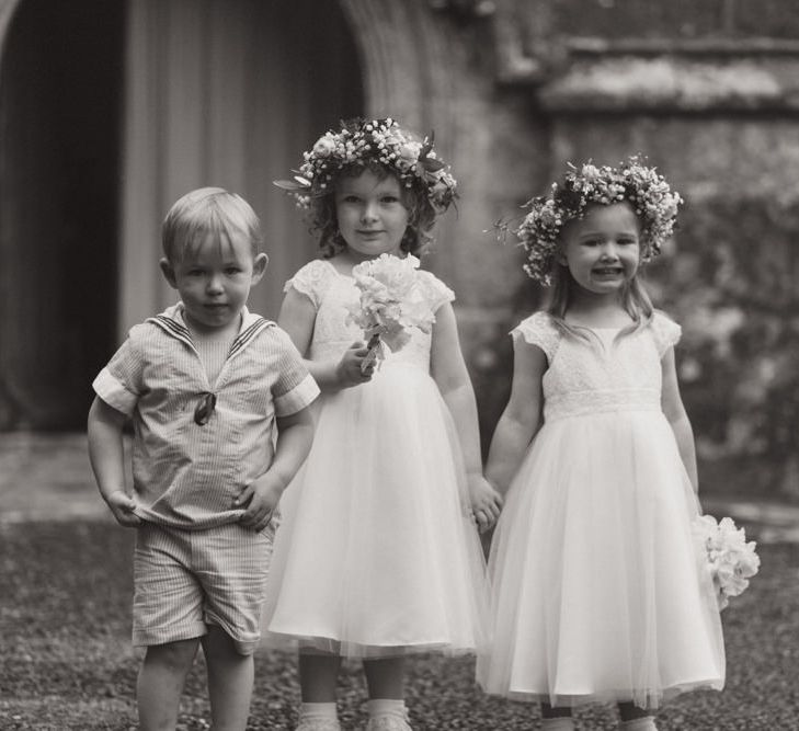 Flower Girls in John Lewis Dresses