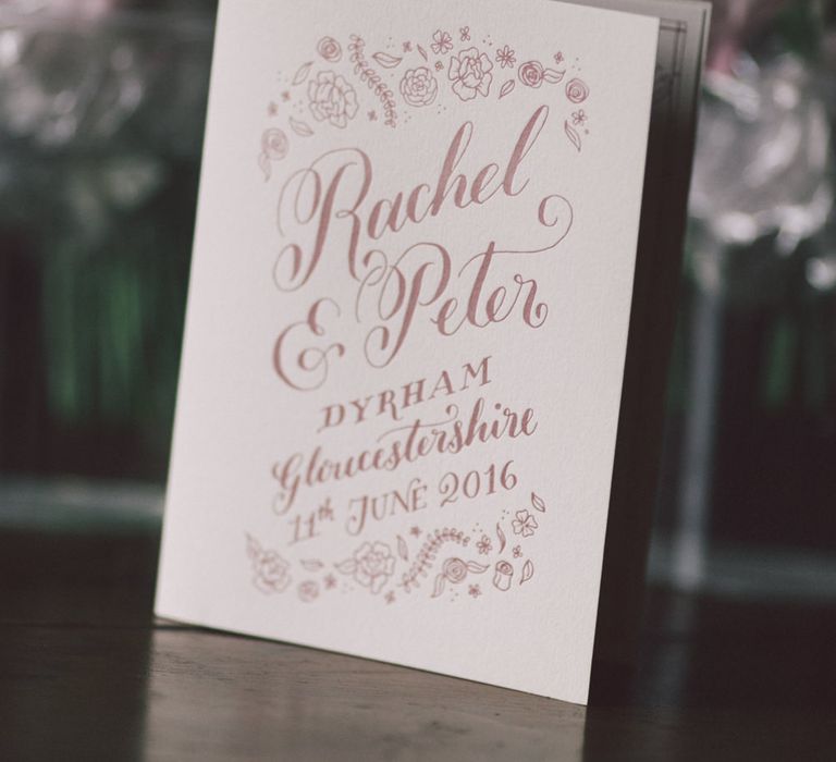 Meticulous Ink Wedding Stationery