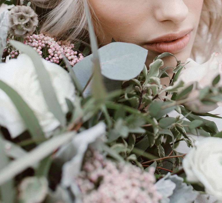 Soft Pink & Grey Wedding Inspiration Shoot