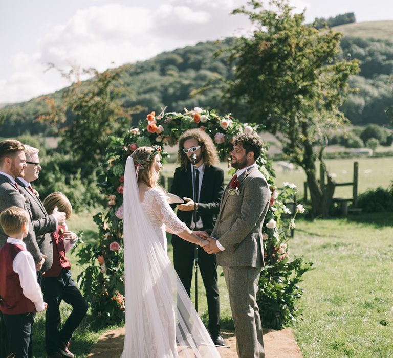 Flower Arch for Wedding Ceremony