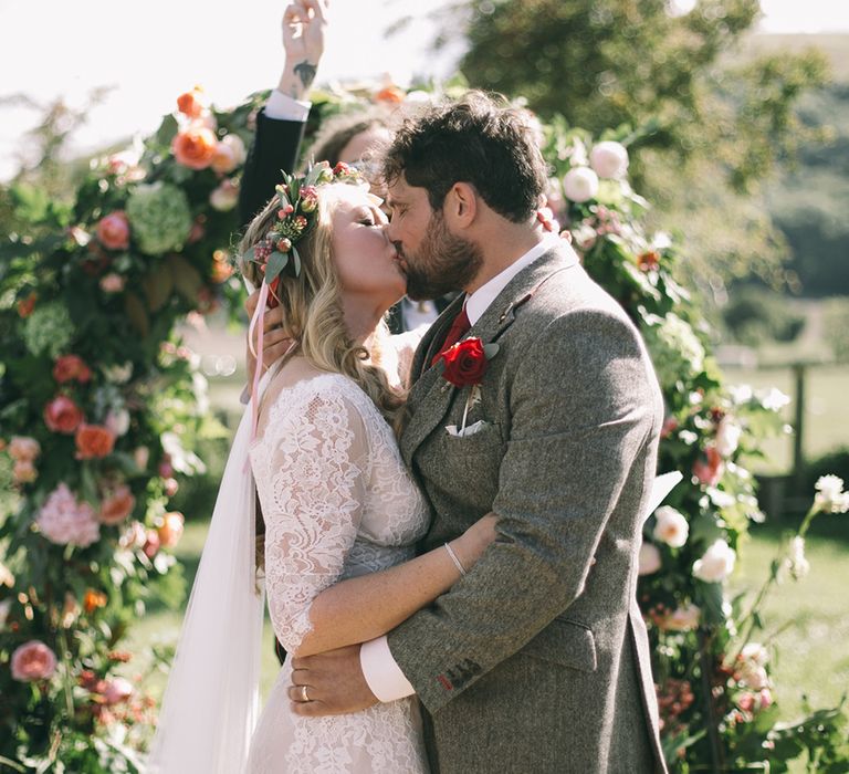 Flower Arch for Wedding Ceremony