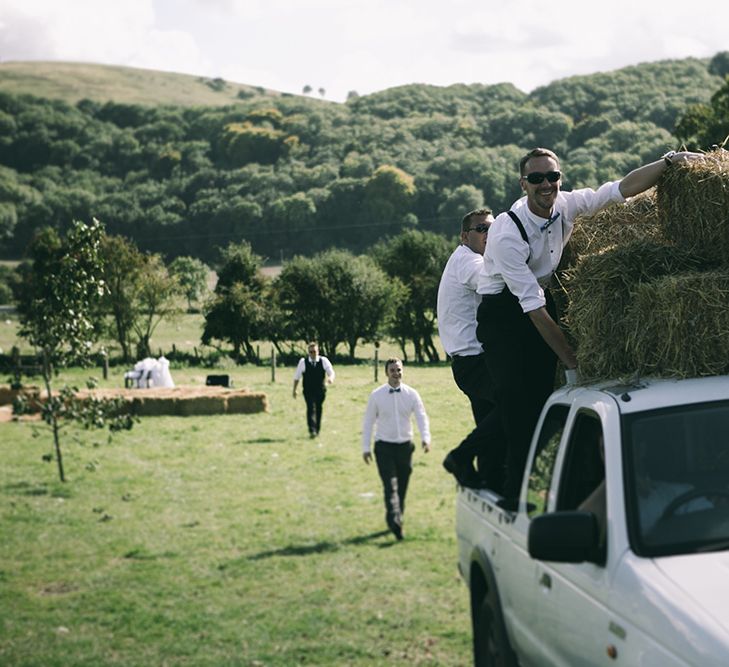 Rustic Outdoor Wedding Ceremony