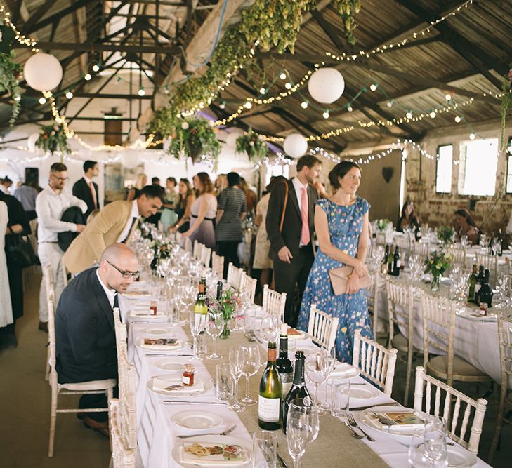 Rustic Barn Filled with British Grown Flowers