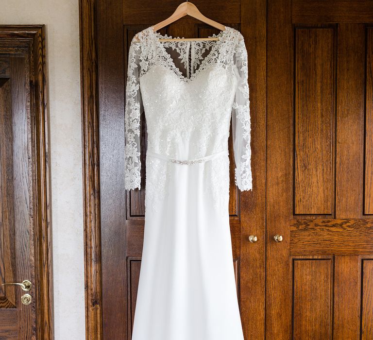 Mori Lee Lace Bridal Gown | Turner & Moss Photography