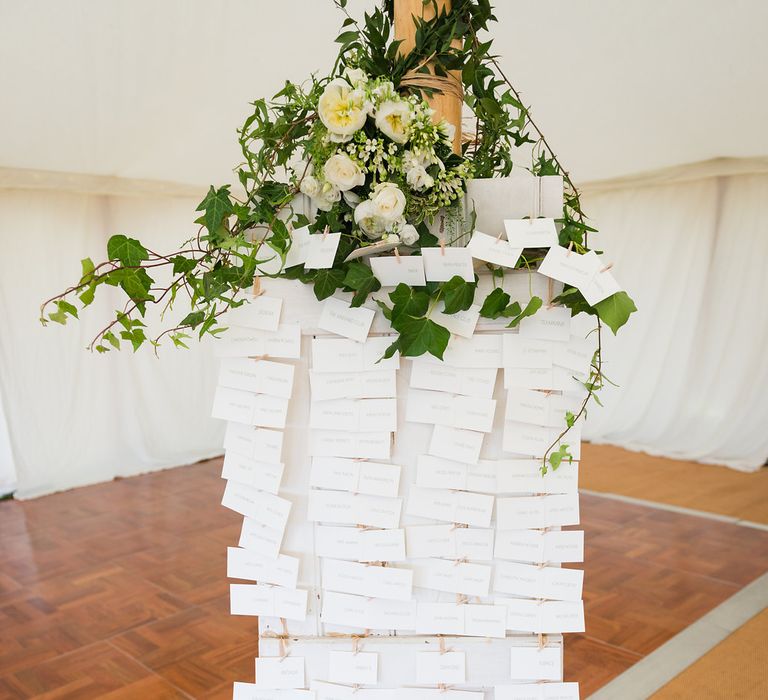 Table Plan | Turner & Moss Photography