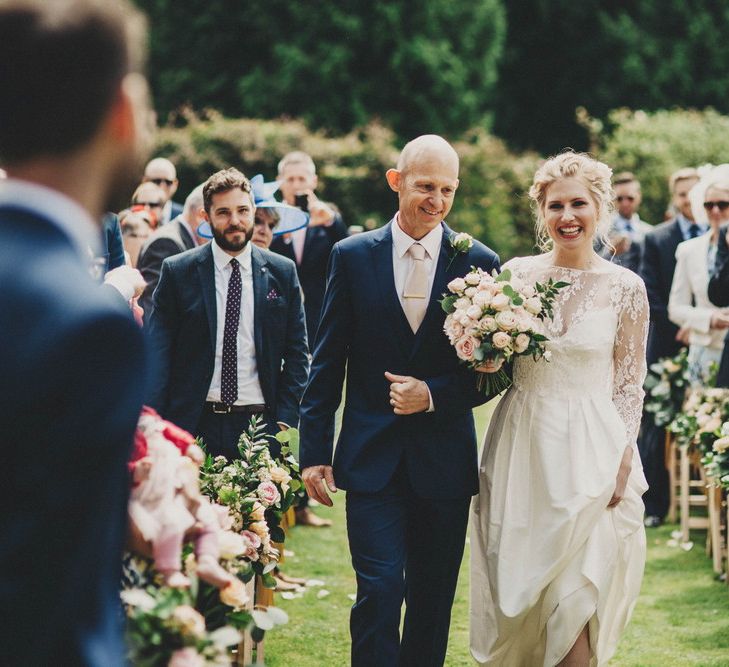 Outdoor Ceremony Bridal Entrance