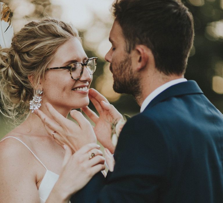 Romantic Bride & Groom Portrait