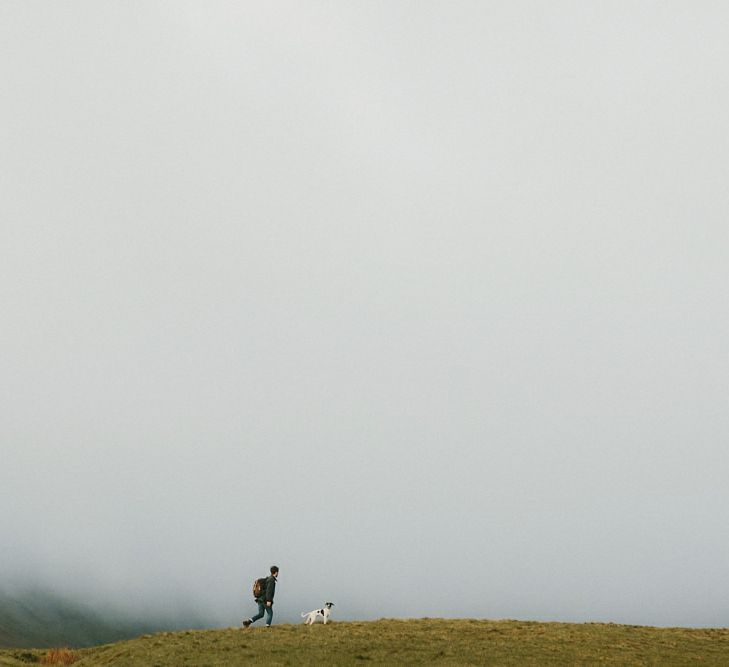 Pre Wedding Shoot In The Brecon Beacons With Images By Millie Benbow Photography | Rebecca & Karl Wildflower Illustration Co.