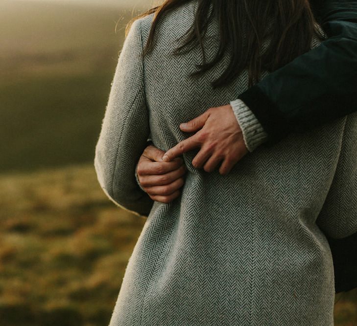 Pre Wedding Shoot In The Brecon Beacons With Images By Millie Benbow Photography | Rebecca & Karl Wildflower Illustration Co.