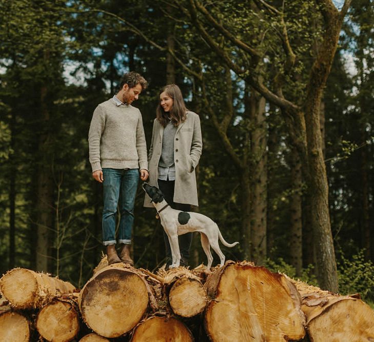 Pre Wedding Shoot In The Brecon Beacons With Images By Millie Benbow Photography | Rebecca & Karl Wildflower Illustration Co.