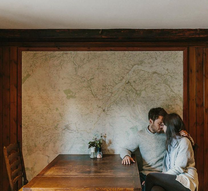 Pre Wedding Shoot In The Brecon Beacons With Images By Millie Benbow Photography | Rebecca & Karl Wildflower Illustration Co.