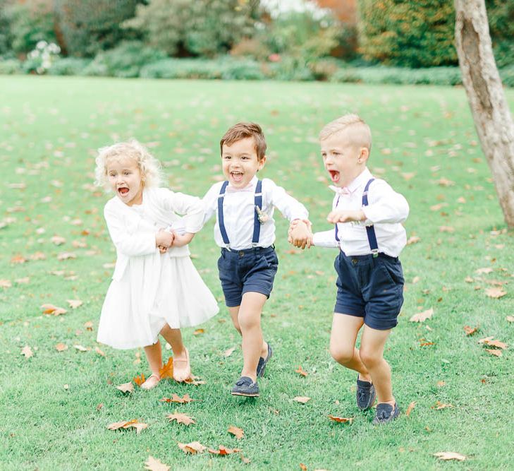 Kids at Weddings | Elegant Pastel Wedding at Gaynes Park, Essex | White Stag Wedding Photography | At Motion Film