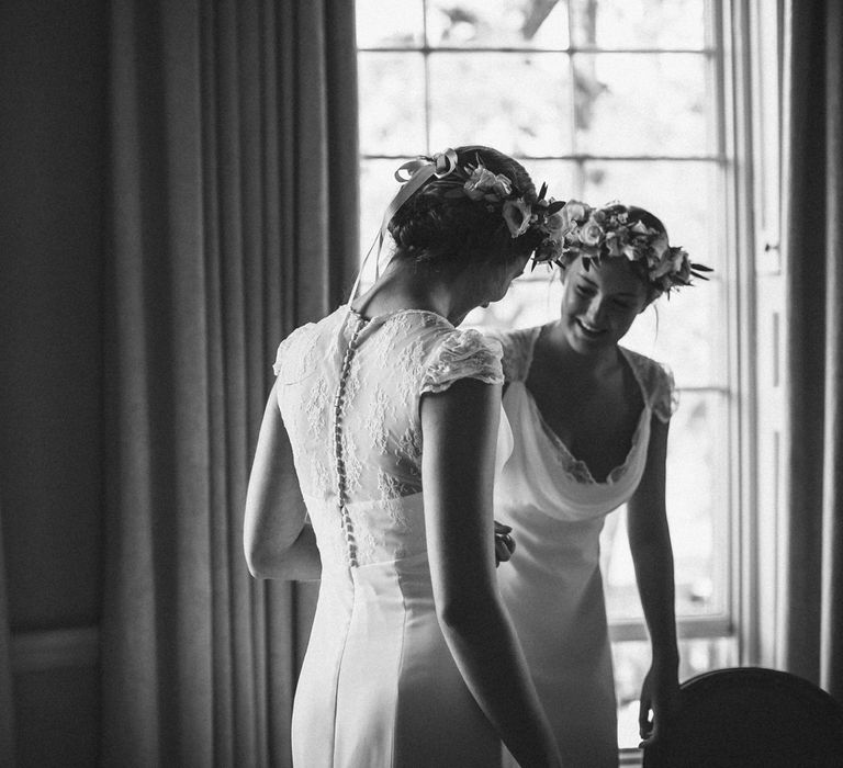 Bride Getting Ready