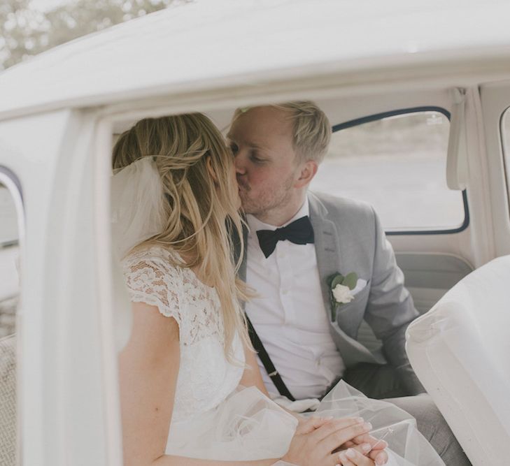 Bride & Groom Wedding Car