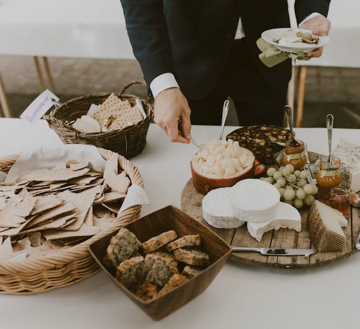 Rustic Cheese Board