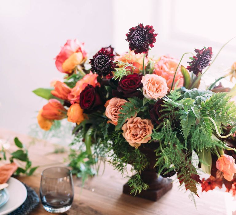 Coral And Navy Wedding Inspiration From Styled by Cherish