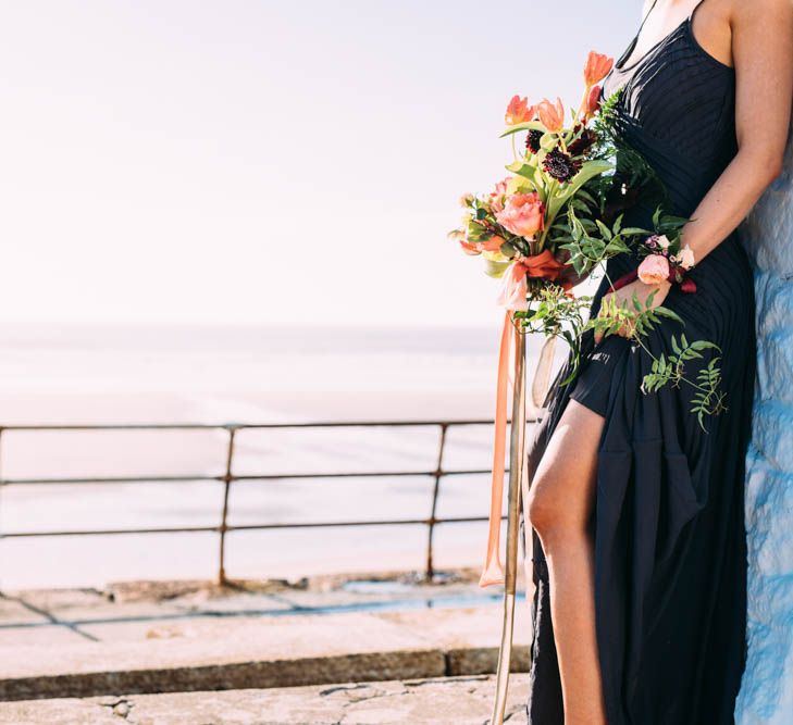 Coral And Navy Wedding Inspiration From Styled by Cherish