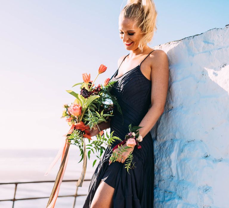 Coral And Navy Wedding Inspiration From Styled by Cherish