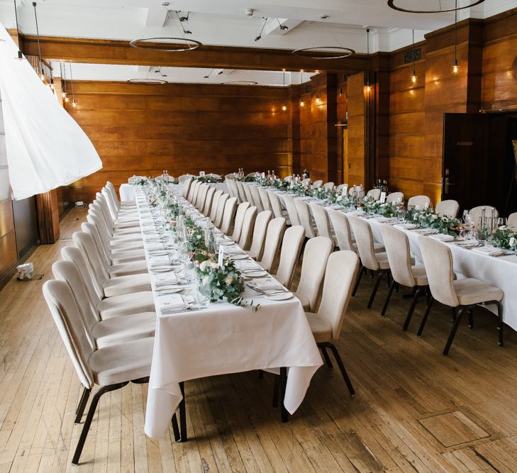 Elegant Wedding Decor For Art Deco Venue Town Hall Hotel