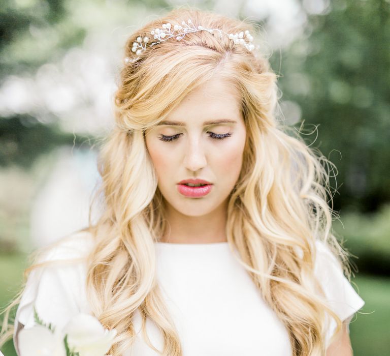 Mermaid Hair | Ailsa Munro Bridal Separates | Rivercatcher Intimate Wedding Inspiration | Jade Leung Wedding Design | Heledd Roberts Photography