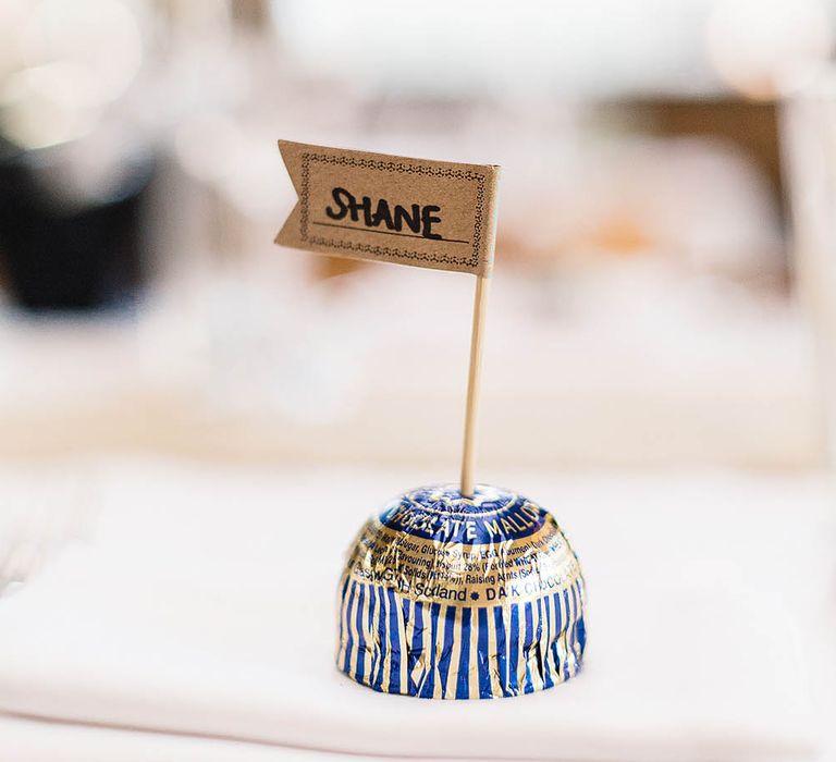 Tunnocks Teacake Wedding Favour & Place Setting