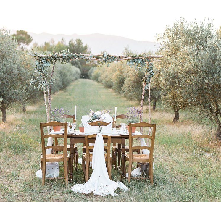 Elegant Provence Wedding Inspiration From Mademoiselle Events With Images From Nicolas Elsen