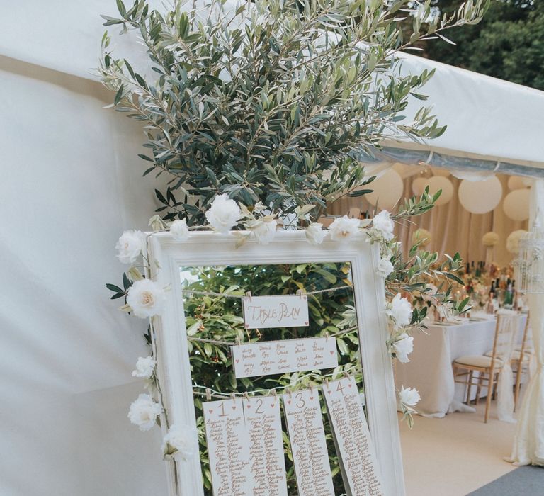 Blush & Copper Details For A Rustic Luxe At Home Wedding With Bridesmaids In Adrianna Pappel & Images From Julia & You Photography