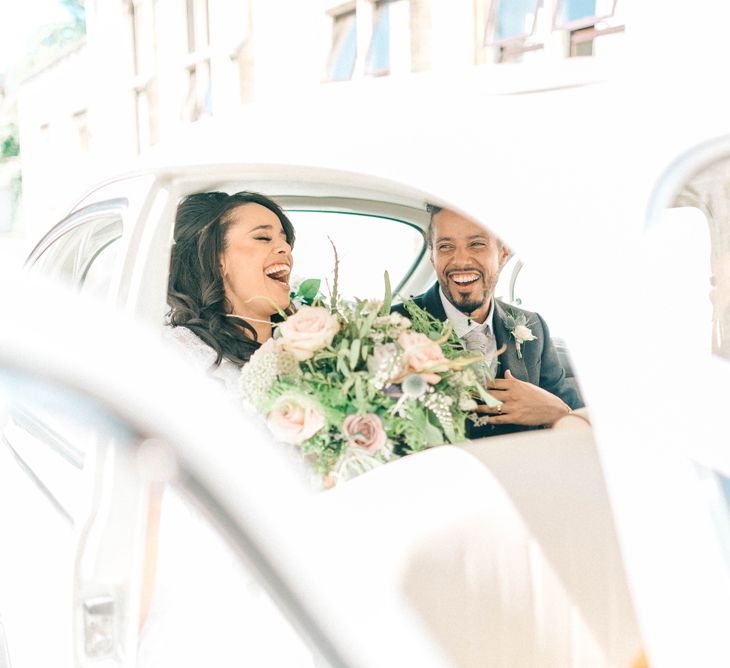 Gorgeous Handmade Pastel Rustic Tipi Wedding At The Gardens Yalding With Bride In Long Sleeved Lace Gown & Images From Sarah Jane Ethan Photography