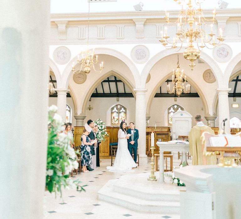 Gorgeous Handmade Pastel Rustic Tipi Wedding At The Gardens Yalding With Bride In Long Sleeved Lace Gown & Images From Sarah Jane Ethan Photography