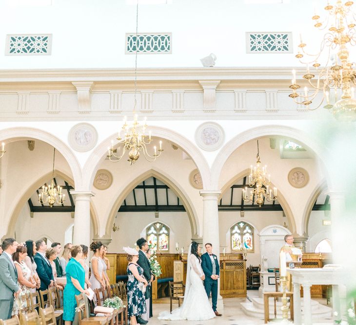 Gorgeous Handmade Pastel Rustic Tipi Wedding At The Gardens Yalding With Bride In Long Sleeved Lace Gown & Images From Sarah Jane Ethan Photography