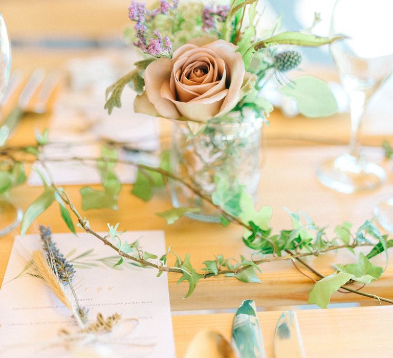 Gorgeous Handmade Pastel Rustic Tipi Wedding At The Gardens Yalding With Bride In Long Sleeved Lace Gown & Images From Sarah Jane Ethan Photography