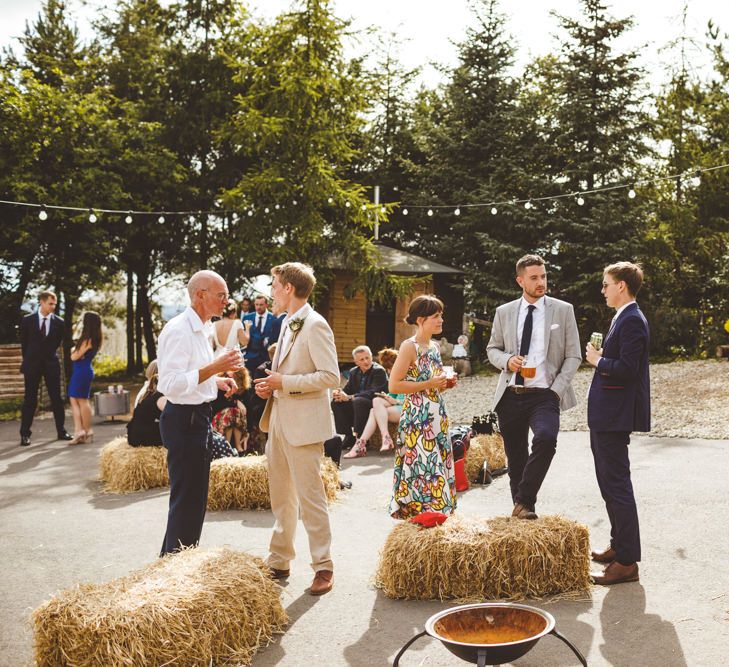 Daisy By Halfpenny London For A Boho Barn Wedding In Yorkshire With Decor By Wild At Heart Weddings Images By Photography 34