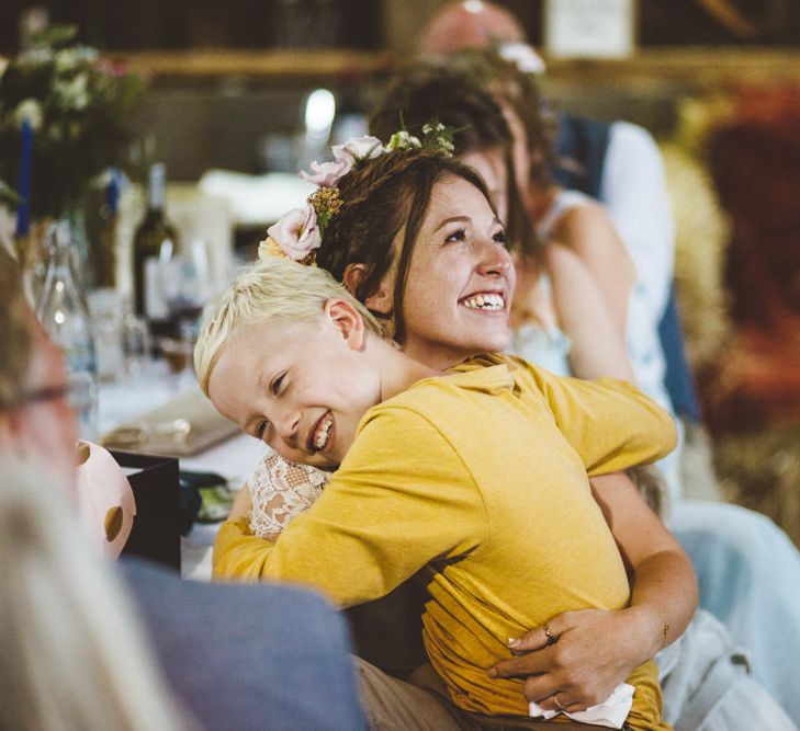 Wedding Speeches // Daisy By Halfpenny London For A Boho Barn Wedding In Yorkshire With Decor By Wild At Heart Weddings Images By Photography 34