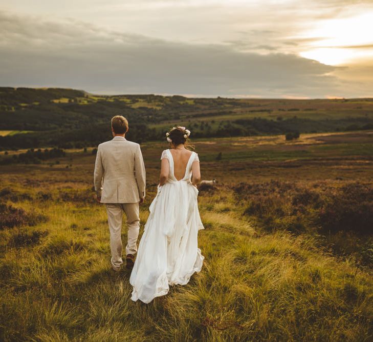 Daisy By Halfpenny London For A Boho Barn Wedding In Yorkshire With Decor By Wild At Heart Weddings Images By Photography 34