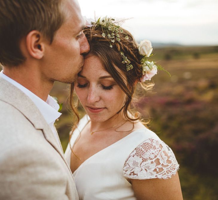 Daisy By Halfpenny London For A Boho Barn Wedding In Yorkshire With Decor By Wild At Heart Weddings Images By Photography 34