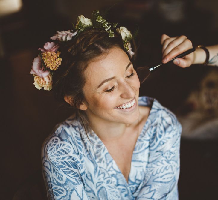 Daisy By Halfpenny London For A Boho Barn Wedding In Yorkshire With Decor By Wild At Heart Weddings Images By Photography 34