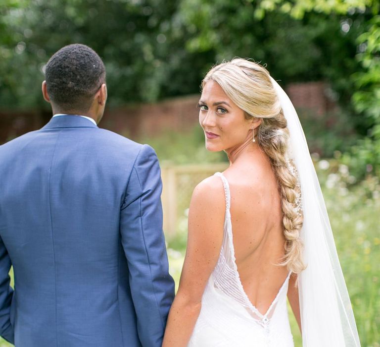 Bride in Anita Massarella Bridal Gown | Groom in Navy Cad and The Dandy Suit | Anneli Marinovich Photography