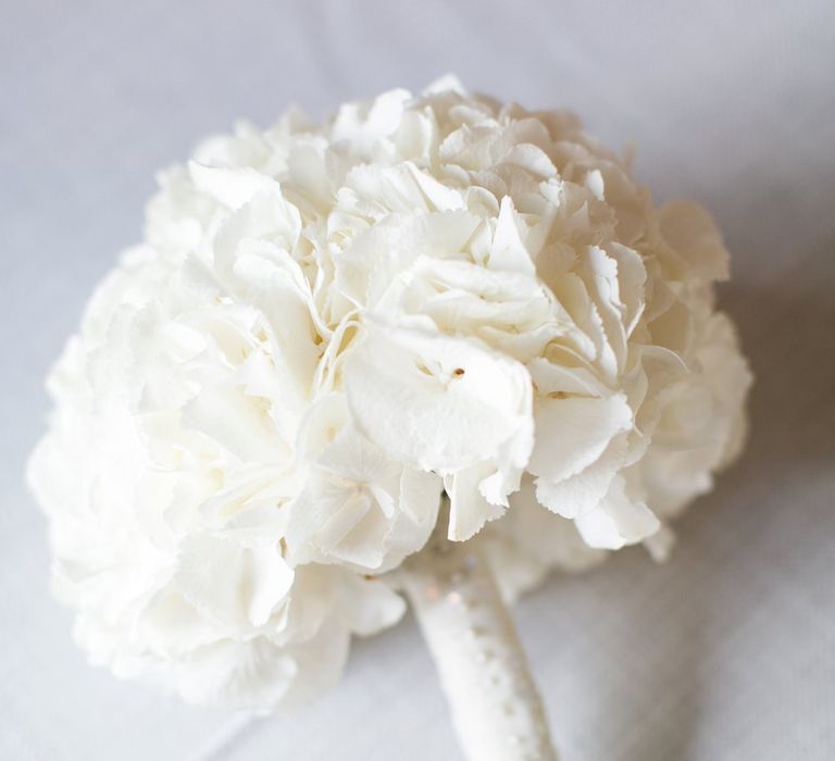 White Hydrangea Bouquet | Anneli Marinovich Photography