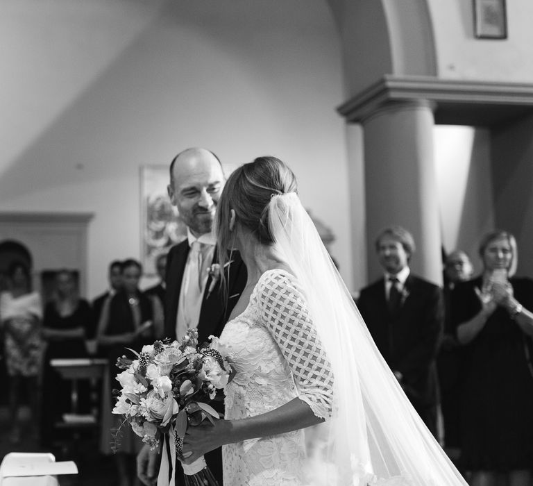 Bride & Groom at the Altar | Wedding Ceremony