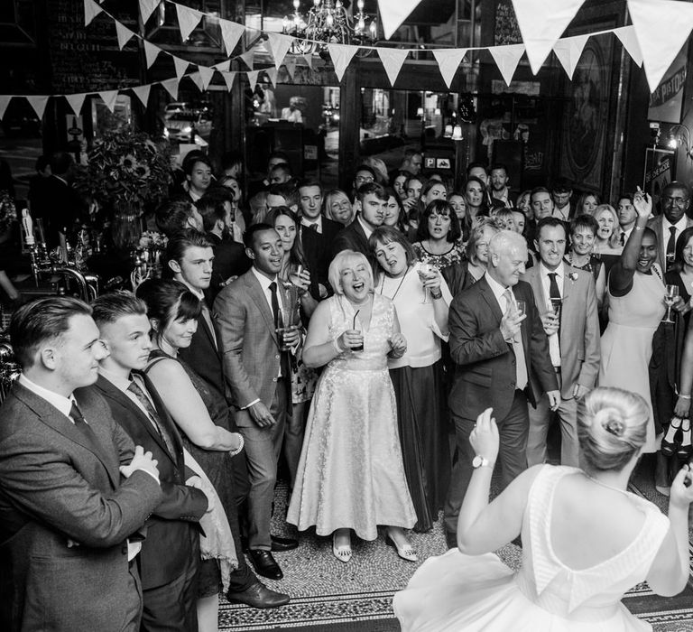 60s inspired london pub wedding babb photo-116