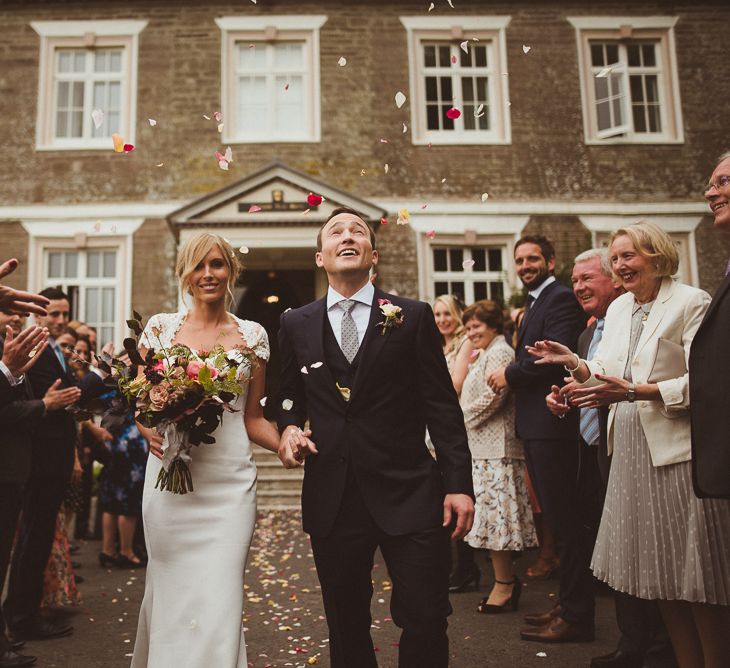 Bride & Groom Confetti Exit