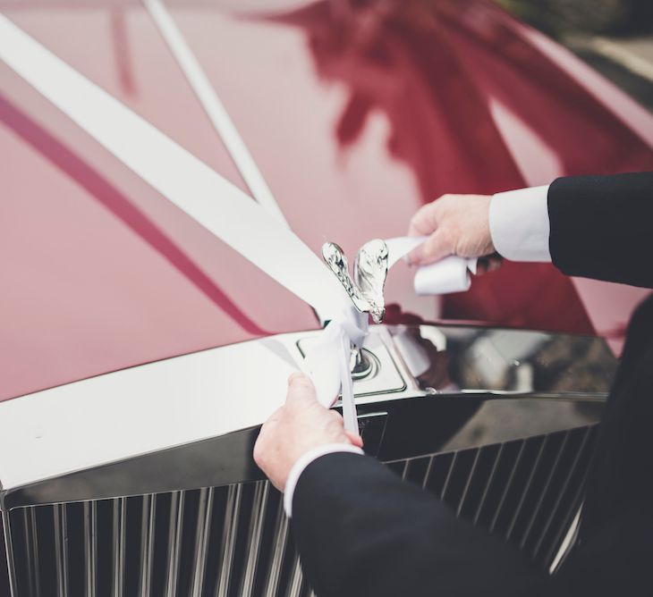 Vintage Rolls Royce Wedding Car