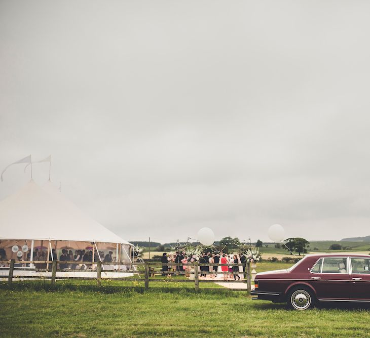 PapaKåta Sperry Tent amongst Yorkshire Countryside