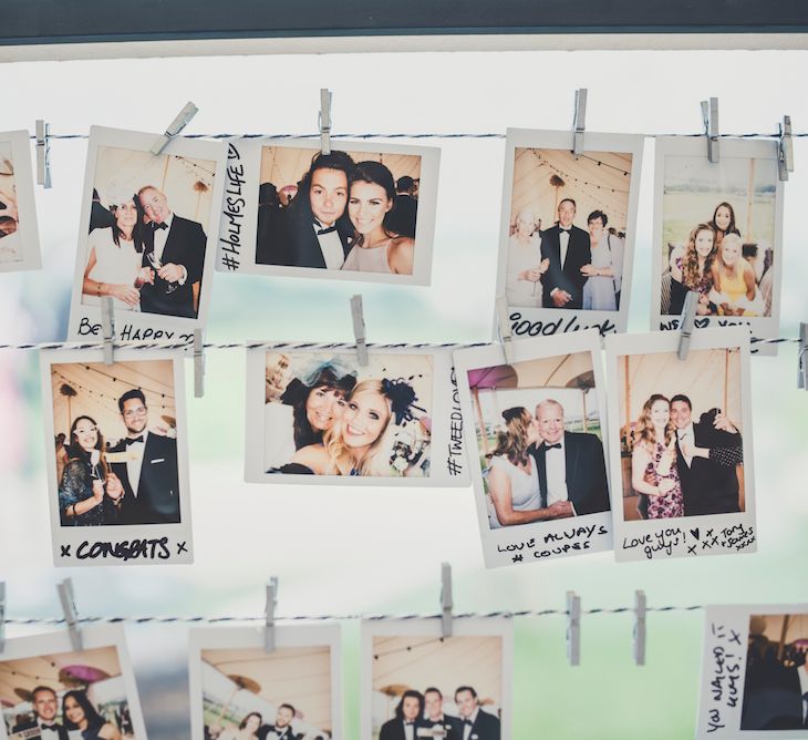 Polaroid Picture Guest Book