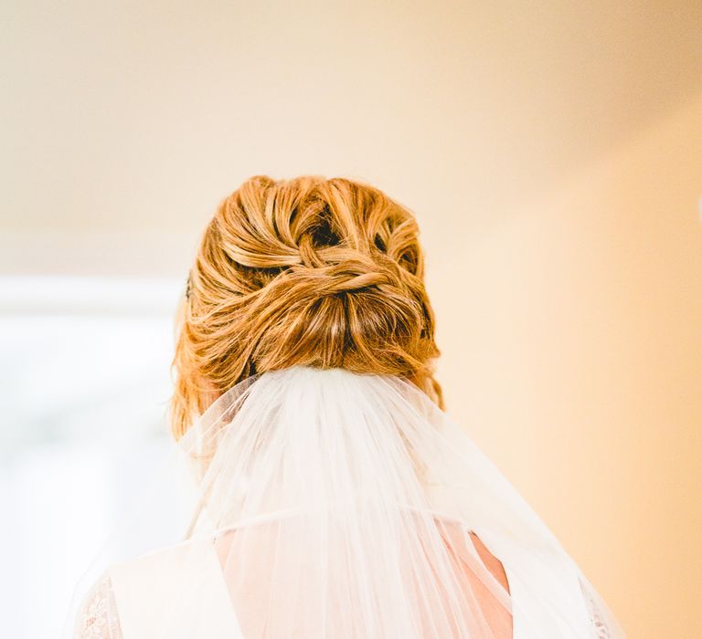 Belle & Bunty Dress For A Meadow Wedding In A Clear Roof Marquee With Peony Bouquets & Images From Love That Smile Photography