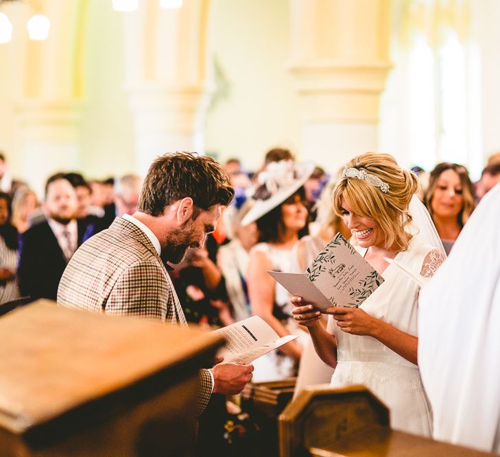 Belle & Bunty Dress For A Meadow Wedding In A Clear Roof Marquee With Peony Bouquets & Images From Love That Smile Photography