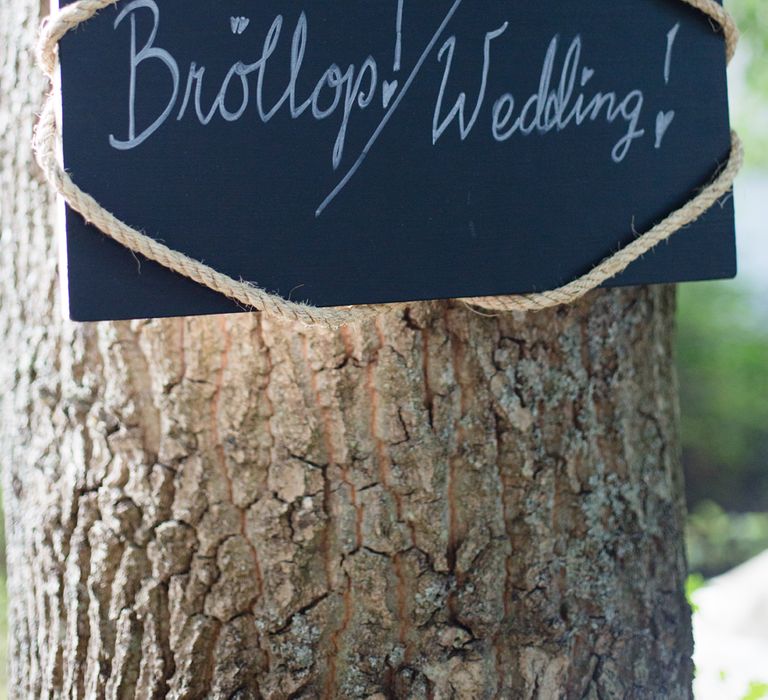 Rustic Welcome to our Wedding Sign