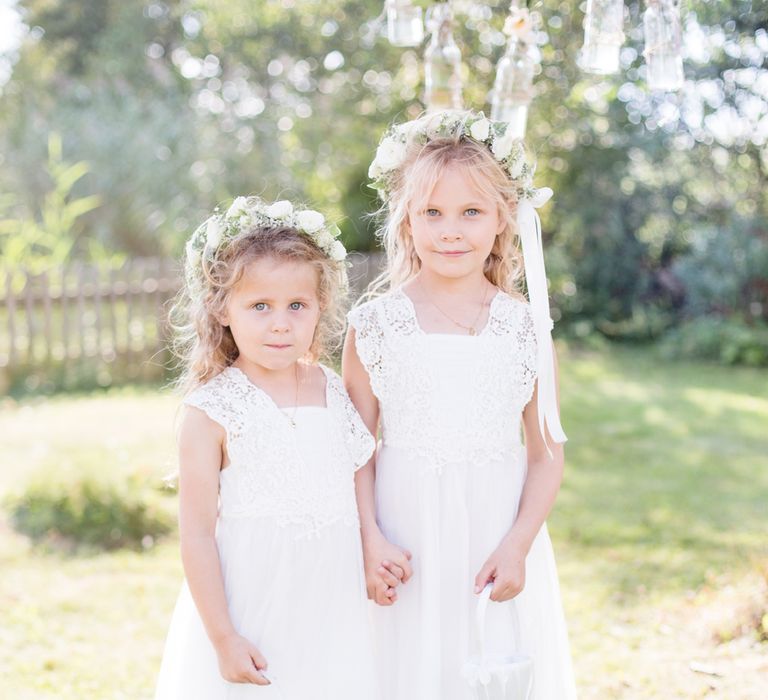 Flower Girls In Monsoon